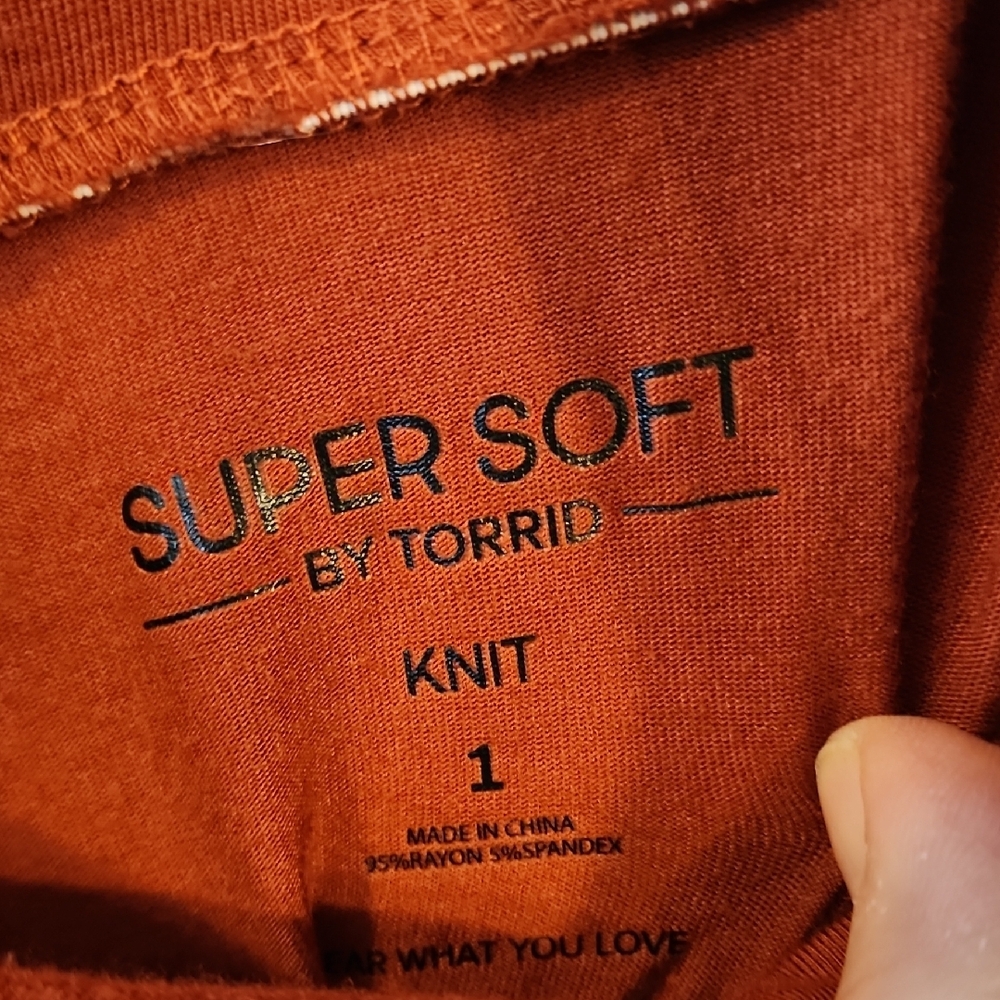 torrid Rust Button-Front Circle Skirt - image 2